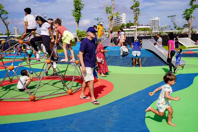 notícia: Parque da Cidade encanta Belém no primeiro fim de semana e vira novo ponto de encontro da capital