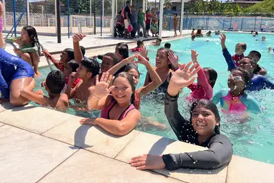 notícia: Colônias de Férias das Usinas da Paz reúnem atividades e oficinas educativas para crianças