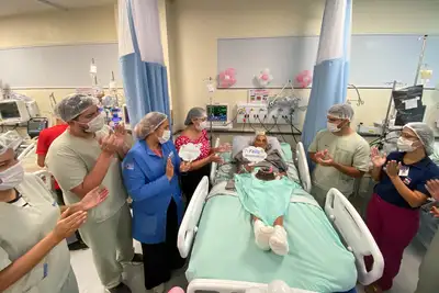 notícia: HRPC celebra os 93 anos de usuária com ação especial de humanização