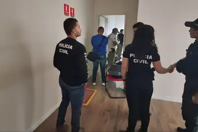notícia: Polícia Civil prende suspeito de envolvimento em ação criminosa contra banco em Igarapé-Miri