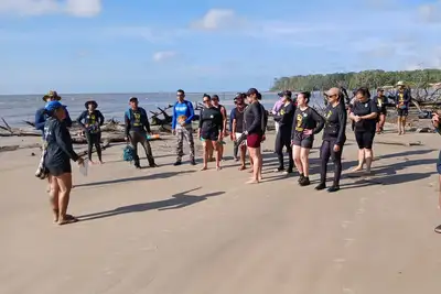 notícia: 'Um Dia no Parque' leva ecoturismo e educação ambiental à população de Soure 