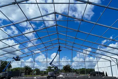 notícia: Blue Zone começa a ser montada no Parque da Cidade para a COP 30 na capital paraense
