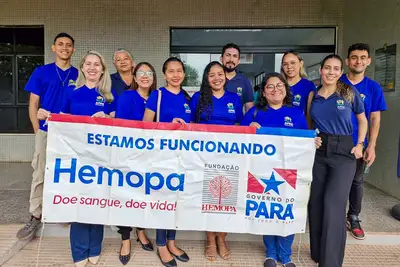 notícia: Hemopa coleta mais de 300 bolsas em campanhas de doação de sangue 
