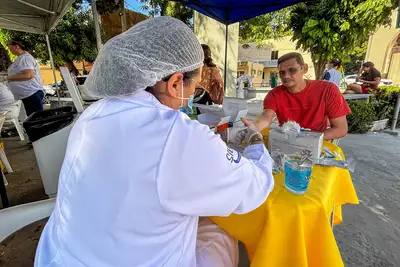 notícia: Santa Casa incentiva diagnósticos preventivos de hepatites e infecções transmissíveis