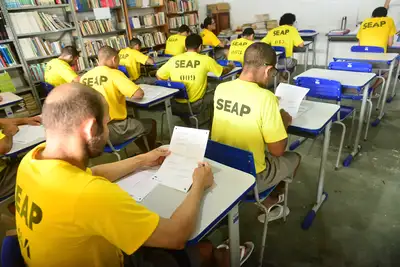 notícia: Em 2025, Seap estabelece novo recorde no número de inscrições no Encceja PPL
