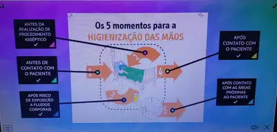 notícia: Hospital Galileu reforça protocolos de prevenção contra infecções