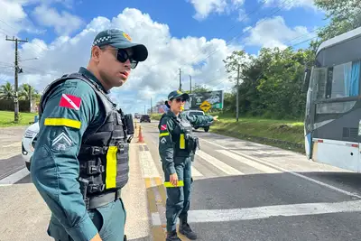 notícia: Batalhão de Polícia Rodoviária intensifica ações no último final de semana de julho