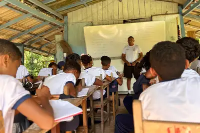 notícia: PM promove cultura e formação cidadã para crianças e jovens de comunidade quilombola