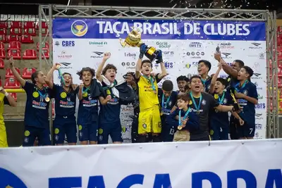 notícia: Com apoio do Governo do Pará, Remo sub-13 conquista Taça Brasil de Futsal em Goiânia