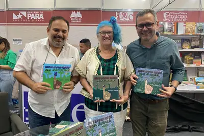 notícia: IOE lança trilogia infantil sobre meio ambiente na Feira Pan-Amazônica do Livro