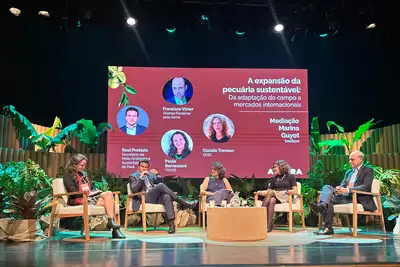 notícia:  Semas destaca papel do produtor em soluções sustentáveis durante evento em São Paulo