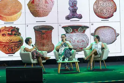 notícia: Feira Pan-Amazônica do Livro discute a valorização da arte ancestral da Ilha do Marajó