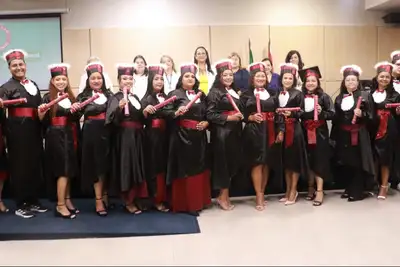 notícia: Formatura do Curso Técnico em Saúde Bucal na Sespa celebra qualificação profissional 