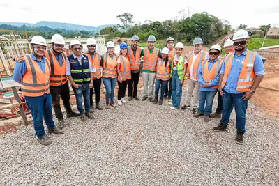 notícia: Governador vistoria obras de construção da 2ª Usina da Paz em Parauapebas