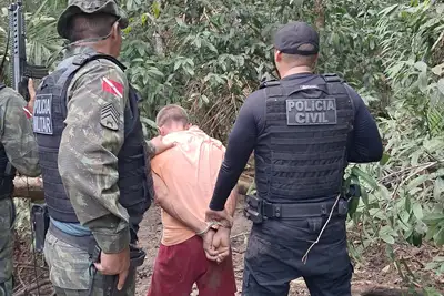 notícia: Agentes da Base Antônio Lemos prendem em flagrante supeito de estupro contra idosa 