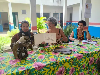 notícia: Feira Literária da Socioeducação promove leitura e escrita como instrumentos de transformação social
