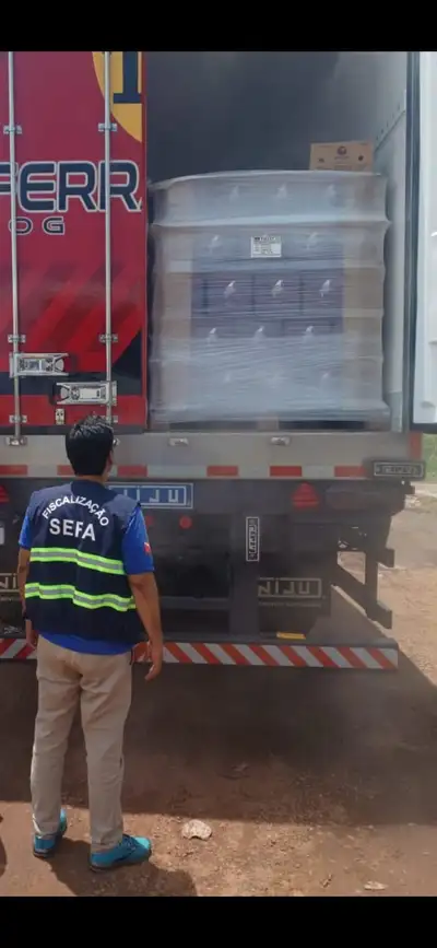 notícia: Sefa apreende dez toneladas de açaí congelado em Cachoeira do Piriá