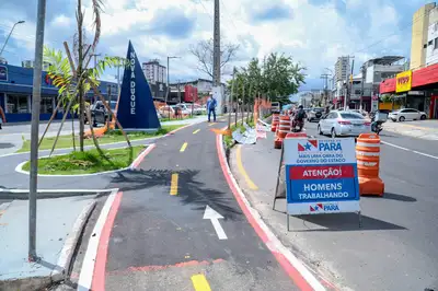 notícia: Trânsito na Av. Duque de Caxias terá interdição parcial noturna a partir desta terça-feira (2) para avanço de serviços