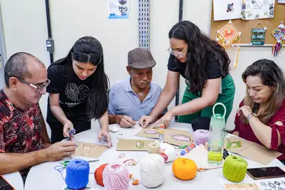 notícia:  Usinas da Paz ampliam rede de cuidados com atendimentos de Terapia Educacional 