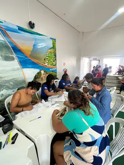 notícia: Estado garante à população mais de 900 atendimentos em ação no oeste paraense