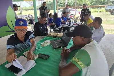 notícia: Emater faz mutirão de cadastro de produtores de abacaxi com foco em Indicação Geográfica