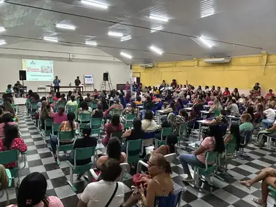 notícia: Governo do Pará capacita mais de 390 merendeiras da rede pública de ensino