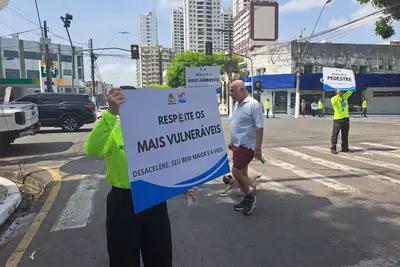 notícia: Debates e abordagens educativas do Detran dão início à Semana Nacional de Trânsito, em Belém