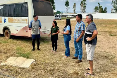 notícia: Ideflor-Bio e Museu Goeldi discutem implantação de laboratórios de pesquisa no Parque Serra das Andorinhas