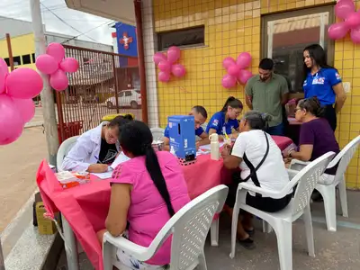 notícia: Hospital Geral de Tailândia realiza ação do Outubro Rosa com mais de 240 exames agendados