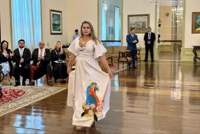 notícia: Justiça e Cultura se unem em projeto de inclusão e moda amazônica