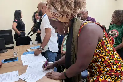 notícia: Seirdh dá posse ao Conselho Estadual de Políticas para Comunidades Quilombolas