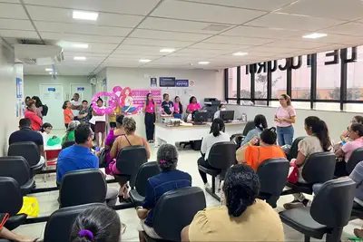 notícia: Policlínica Lago de Tucuruí celebra o Outubro Rosa com informação, acolhimento e histórias reais de superação