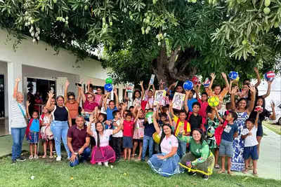 notícia: Ideflor-Bio celebra o Mês da Criança no Parque Estadual da Serra dos Martírios/Andorinhas com diversão e educação ambiental