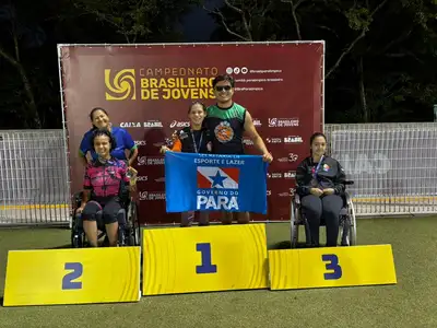 notícia: Atleta paralímpica conquista três medalhas e garante participação em Campeonato Caixa de Atletismo 2025