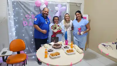 notícia: Hospital Galileu celebra aniversários de pacientes proporcionando reencontros 