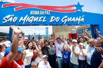 notícia: Governo do Estado entrega a 18ª Usina da Paz do Pará, em São Miguel do Guamá 
