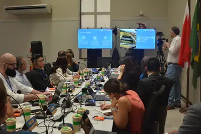 notícia: Cosanpa destaca experiência do Pará em saneamento sustentável durante webinário nacional