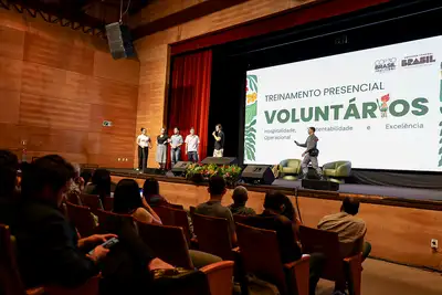 notícia: Governo do Pará inicia treinamento presencial de mais de 1,3 mil voluntários para a COP30