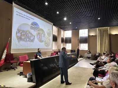 notícia: Ideflor-Bio apresenta avanços no combate às mudanças climáticas em evento do MPPA