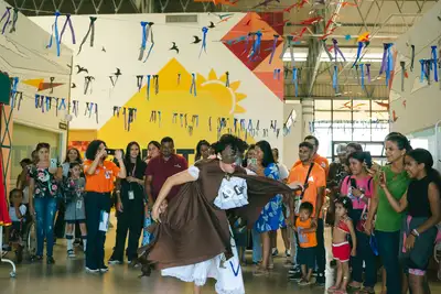 notícia: Baile da Matinta celebra o imaginário amazônico e promove inclusão cultural no CIIR