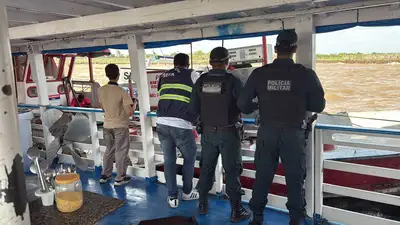 notícia: Sefa apreende 3.600 litros de diesel em Santarém