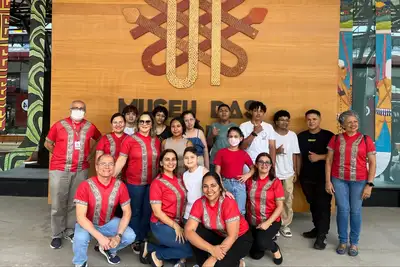 notícia: Pacientes do Oncológico Infantil visitam o Museu das Amazônias, em Belém