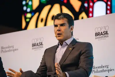 notícia: No RJ, Helder Barbalho defende financiamento climático para mais avanços na proteção da Amazônia