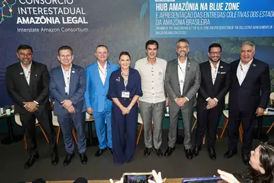 notícia: Governadores inauguram Hub Amazônia na COP30 e fortalecem cooperação regional