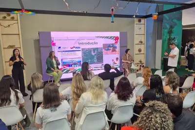 notícia: Na COP 30, Cosanpa debate o saneamento como estratégia às questões climáticas 