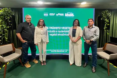 notícia: ADEPARÁ destaca rastreabilidade dos cultivos agrícolas no primeiro dia da COP 30