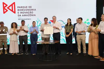 notícia: “Eu nunca vi algo assim”: Califórnia se associa ao Vale Bioamazônico, do Governo do Pará, em acordo inédito que conecta Amazônia e Vale do Silício