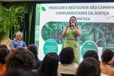 notícia: Painel destaca o papel da ciência amazônica na mensuração do carbono e na valoração dos ecossistemas