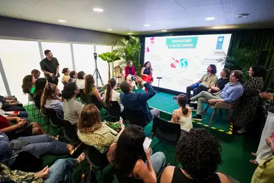 notícia: Planejamento sustentável é tema de painel da Seplad na Green Zone da COP 30