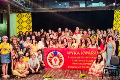 notícia: Teatro Waldemar Henrique recebe oficina sobre letramento indígena no contexto da Amazônia